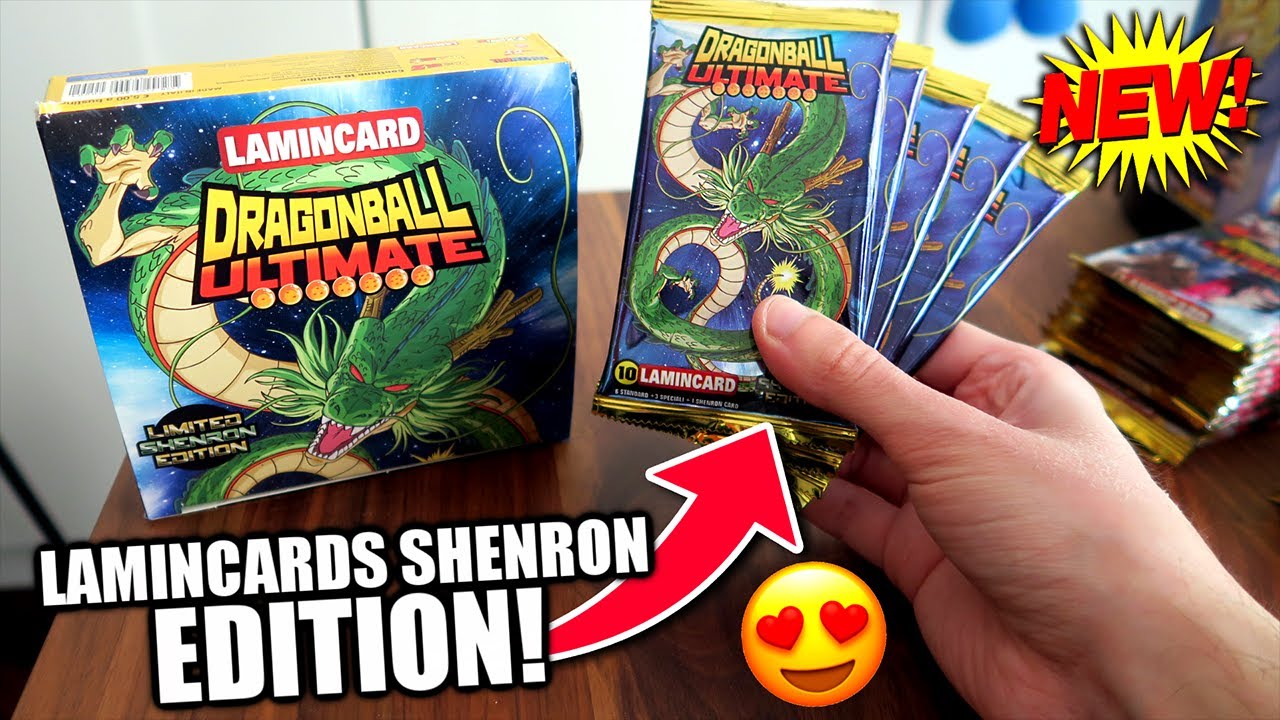 APRO le nuove LAMINCARD Limited SHENRON EDITION di DRAGON BALL 😱 Lamincard Dragon Ball Ultimate 2022