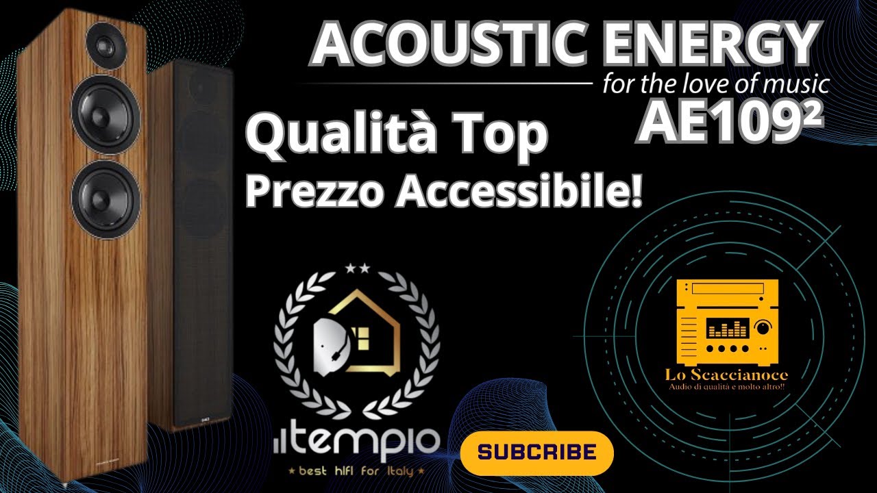 Acoustic Energy AE109 MK2: Qualità Top, Prezzo Accessibile!