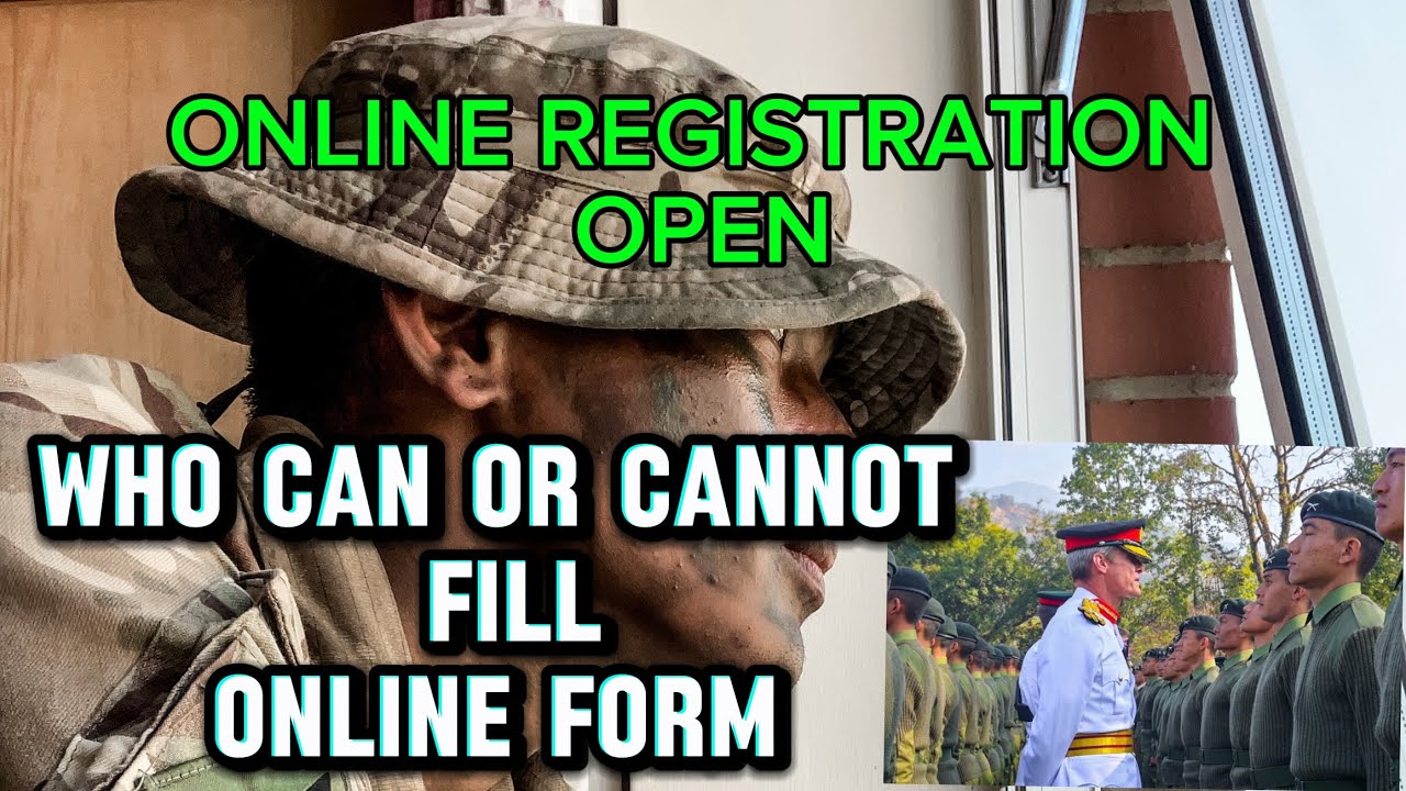 Once you submit your online form, you cant correct it ||#singaporepolice  #britishgurkhaarmy 