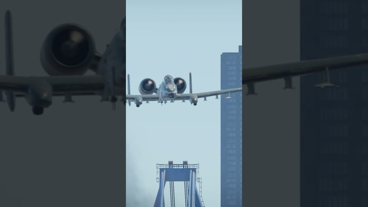 A 10 Warthog In Action &mdash; BRRRT And Bomb Strike