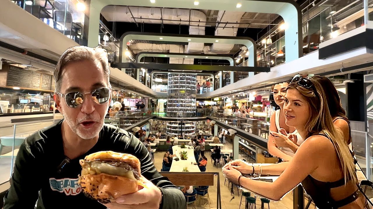 MIAMI'S Biggest Food Hall is INSANE! Julia and Henry's Full TOUR