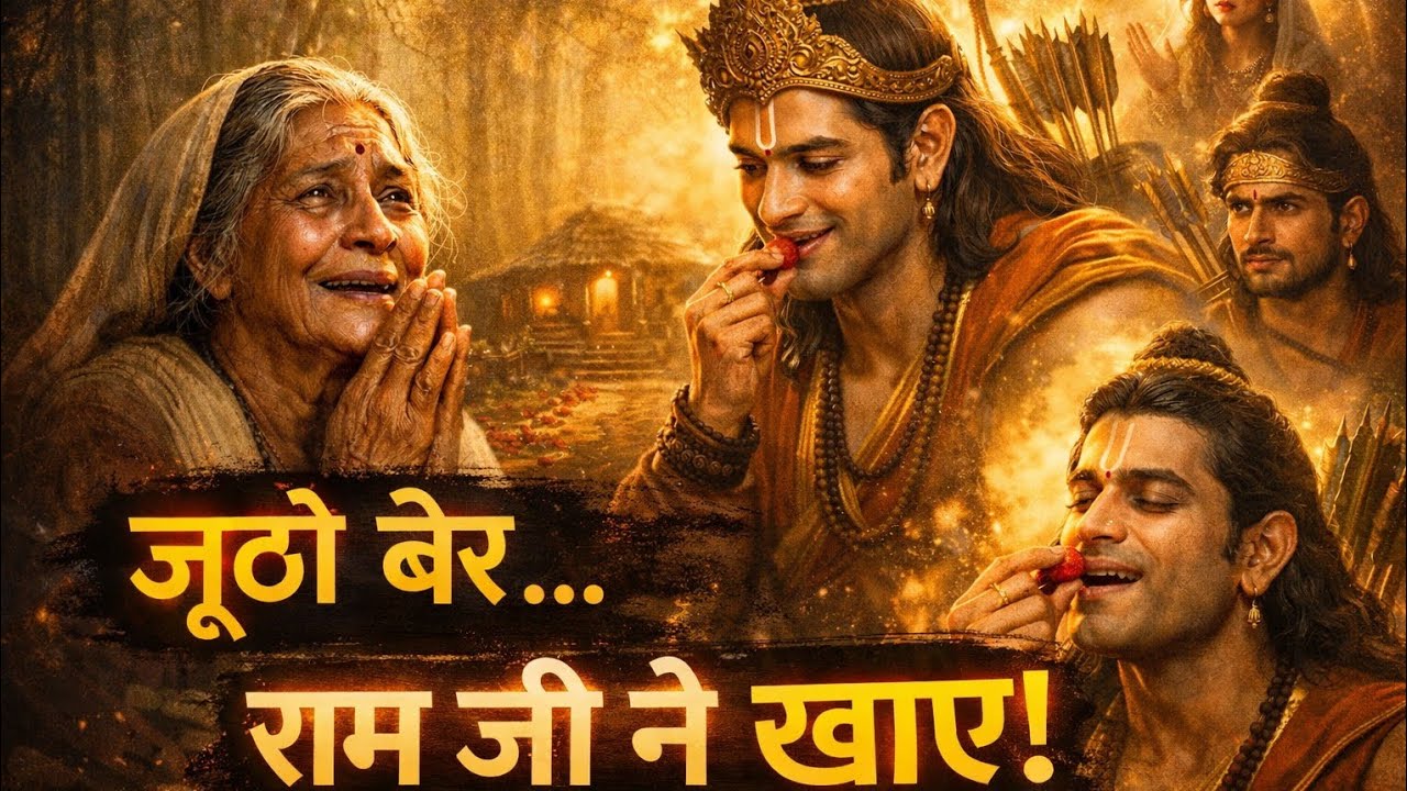 Shabari Bhakti Ki Kahani | Ram Ji Ko Joothe Ber Kyu Pasand Aaye?