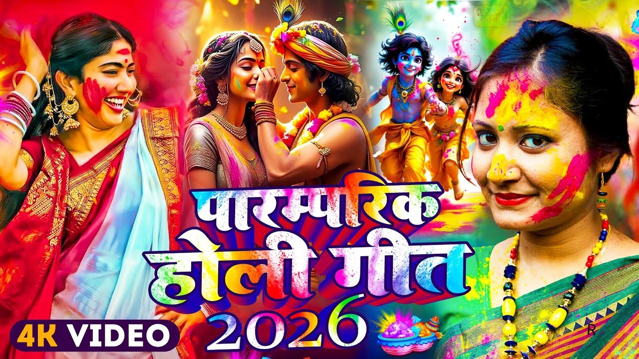 #Video | भक्ति होली गीत 2026 | Bhakti Holi Song 2026 | होली खेले रघुवीरा | New Holi Geet 2026