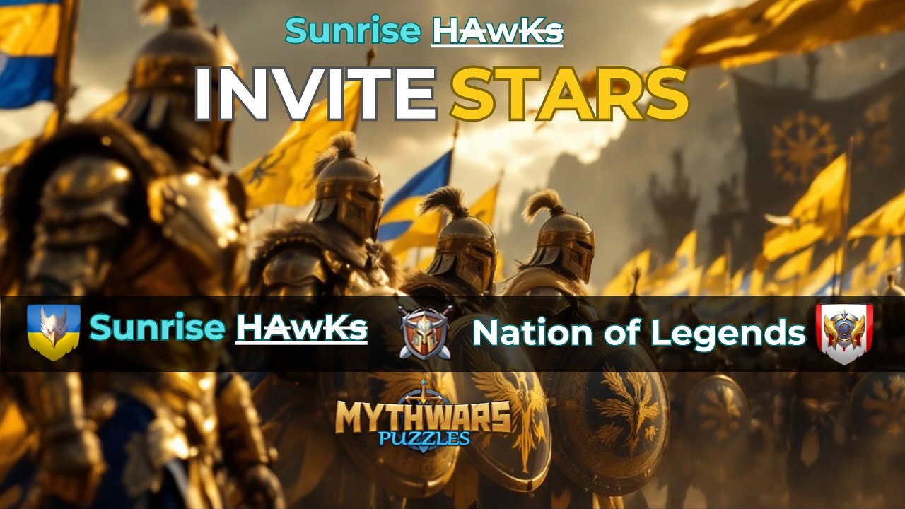 Sunrise HAwKs Invite Stars: Б'ємо подвійних кукулів! Війна проти Nation of Legends
