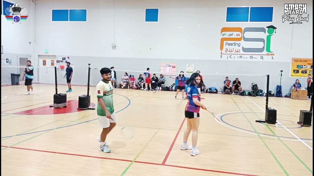 QATAR BADMINTON | 23 January 2026 - Jenny & Nep vs Sara & Faysal 