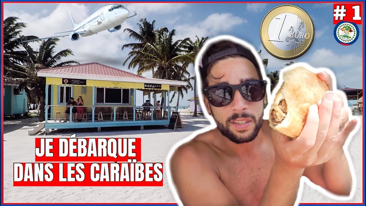 JE TESTE LE BOKIT LE MOINS CHER AU MONDE AU BÉLIZE ! (Dégustation) STREET FOOD BELIZE #1