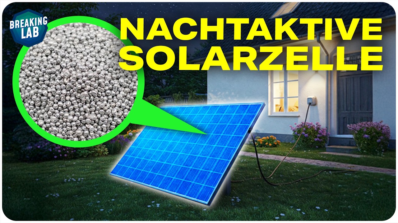 Solarstrom ohne Sonnenlicht? So funktionieren diese neuen Module