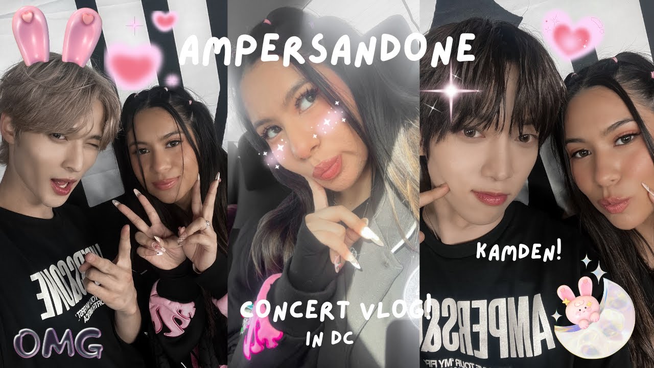 Ampersandone in Washington D.C. | Concert diary vlog Ep #15