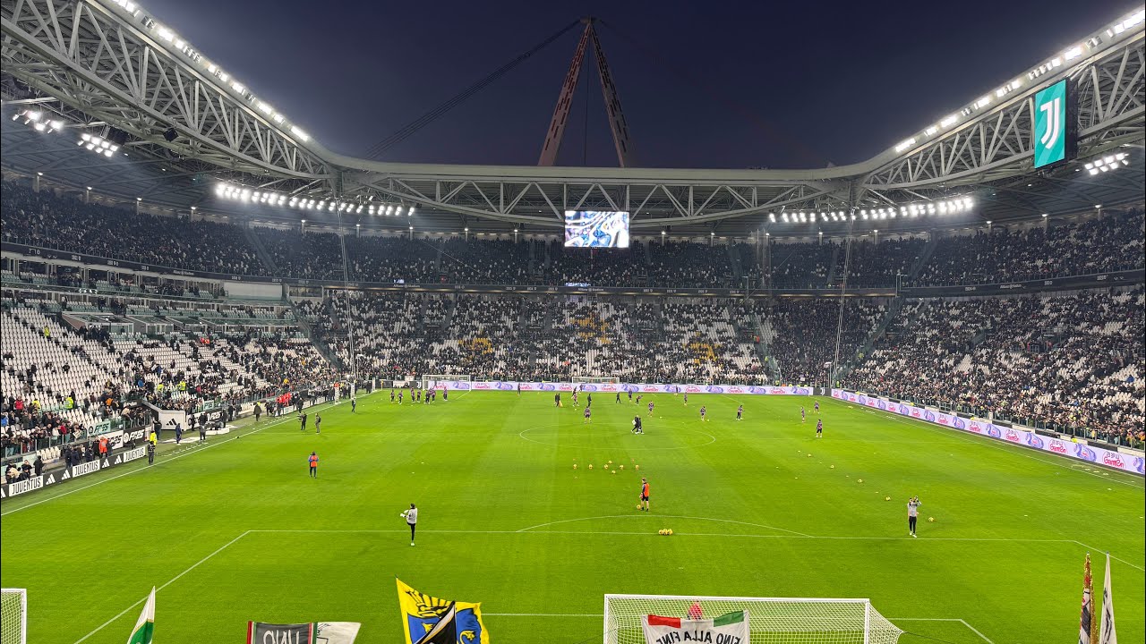 Juventus - Fiorentina 2-2 (Formazione e Inno 29-12-2024)
