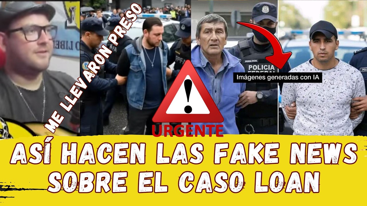 🔴[CASO LOAN] ASI SE HACEN LAS FAKE NEWS CON INTELIGENCIA ARTIFICIAL (IA)