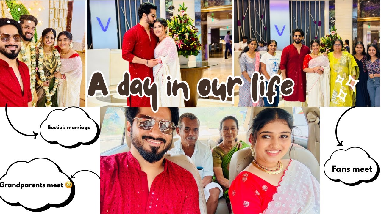 A day in our life | grandparents meet❤️| Salmanul Faris | Megha Salman