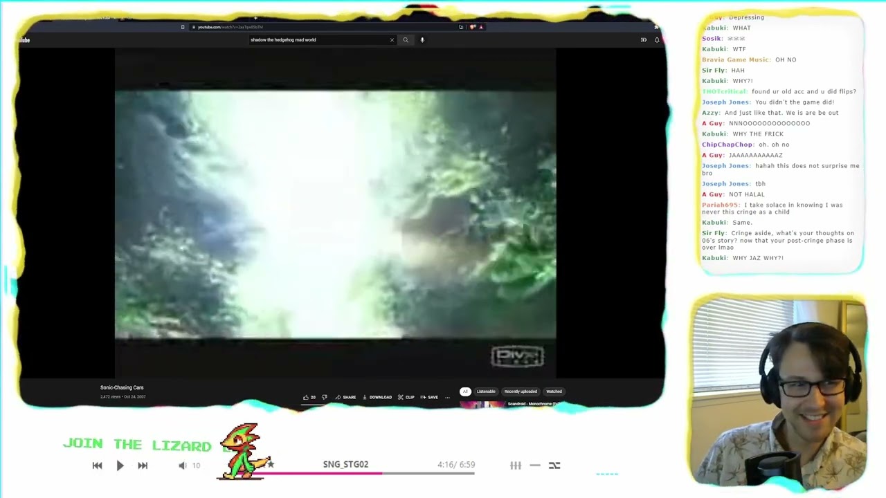 Jaz reacts to an AMV he made about Sonic 06