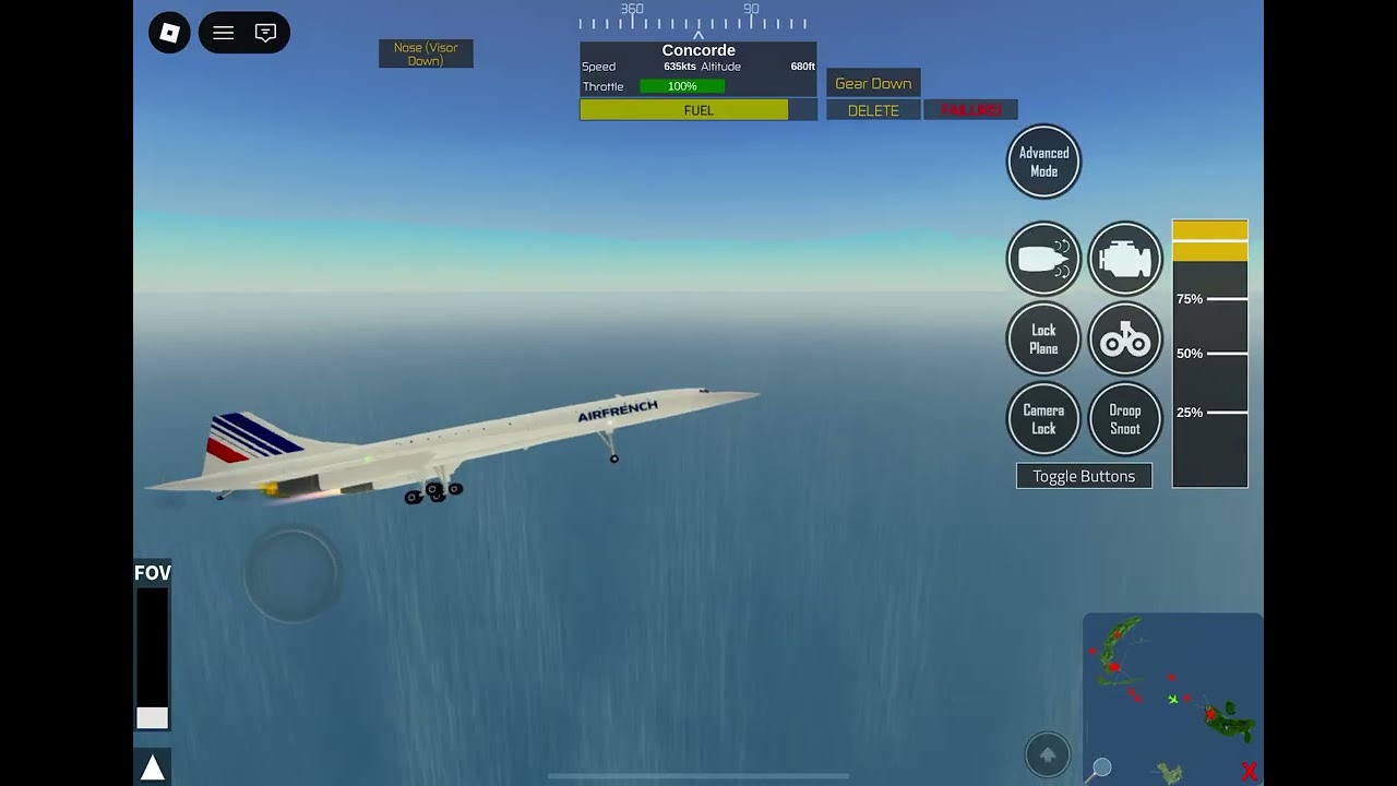 Air France Concorde Plane
