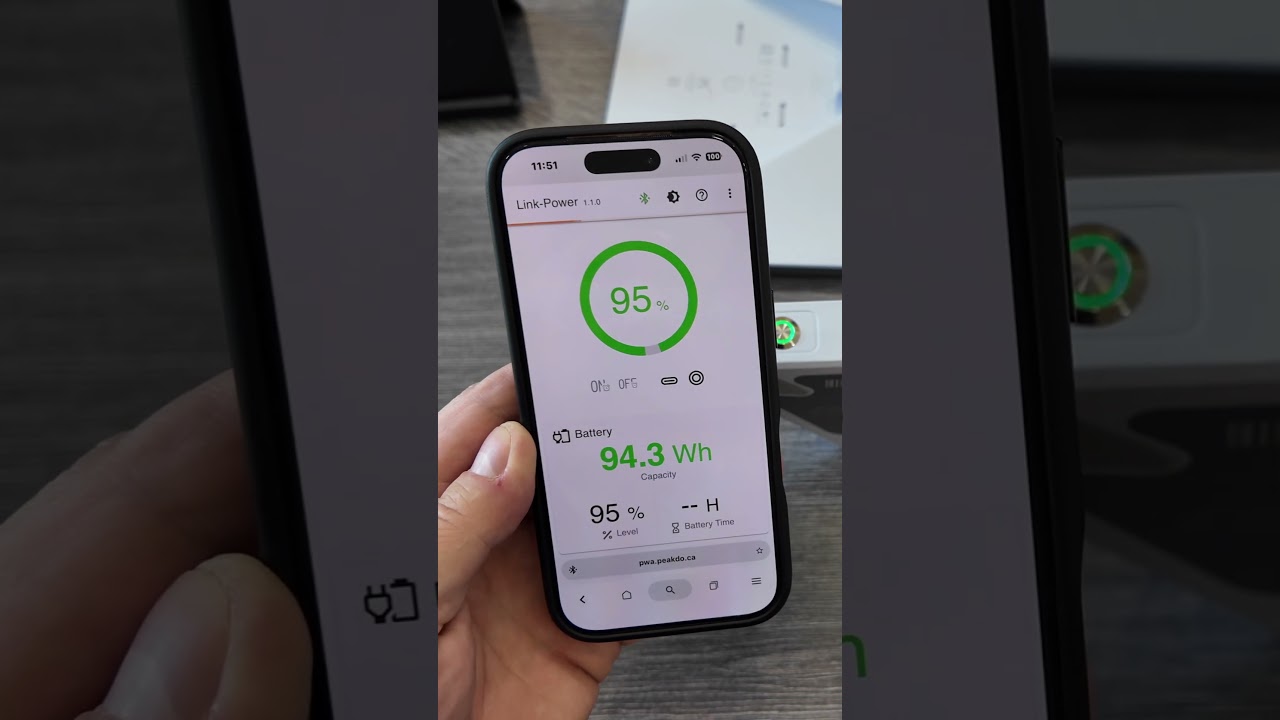 PeakDo Link Power 2 подключение к смартфону
