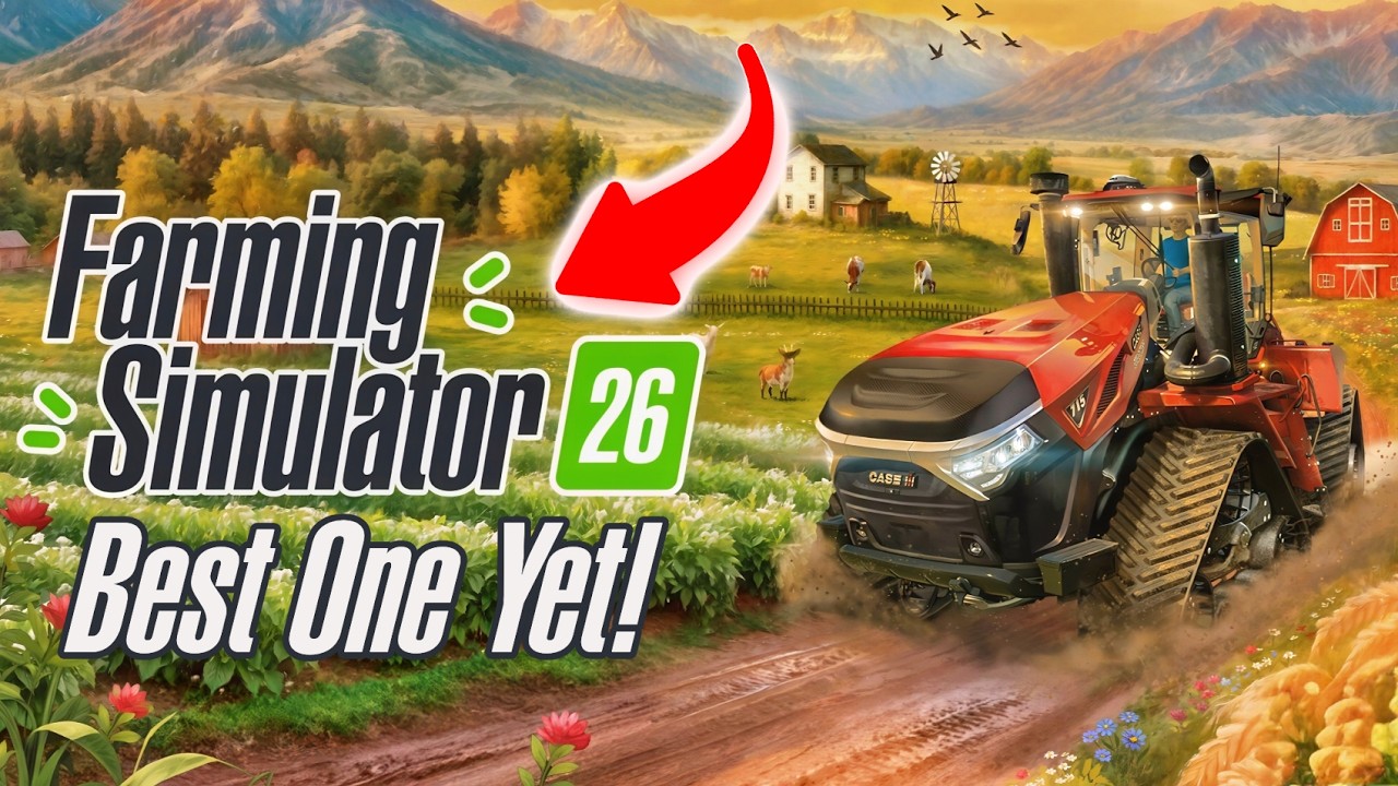FS26 OFFICIAL ANNOUNCEMENT! (Tractors, Maps, Productions, & Contracts! | Farming Simulator 26