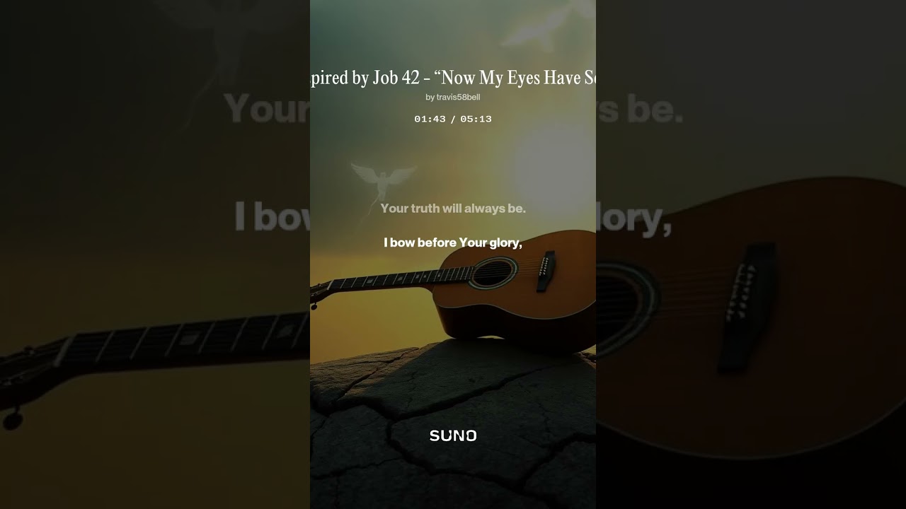 Inspired by Job 42 - “Now My Eyes Have Seen” #rock #hardrock #metal #hardrock #alternativerock