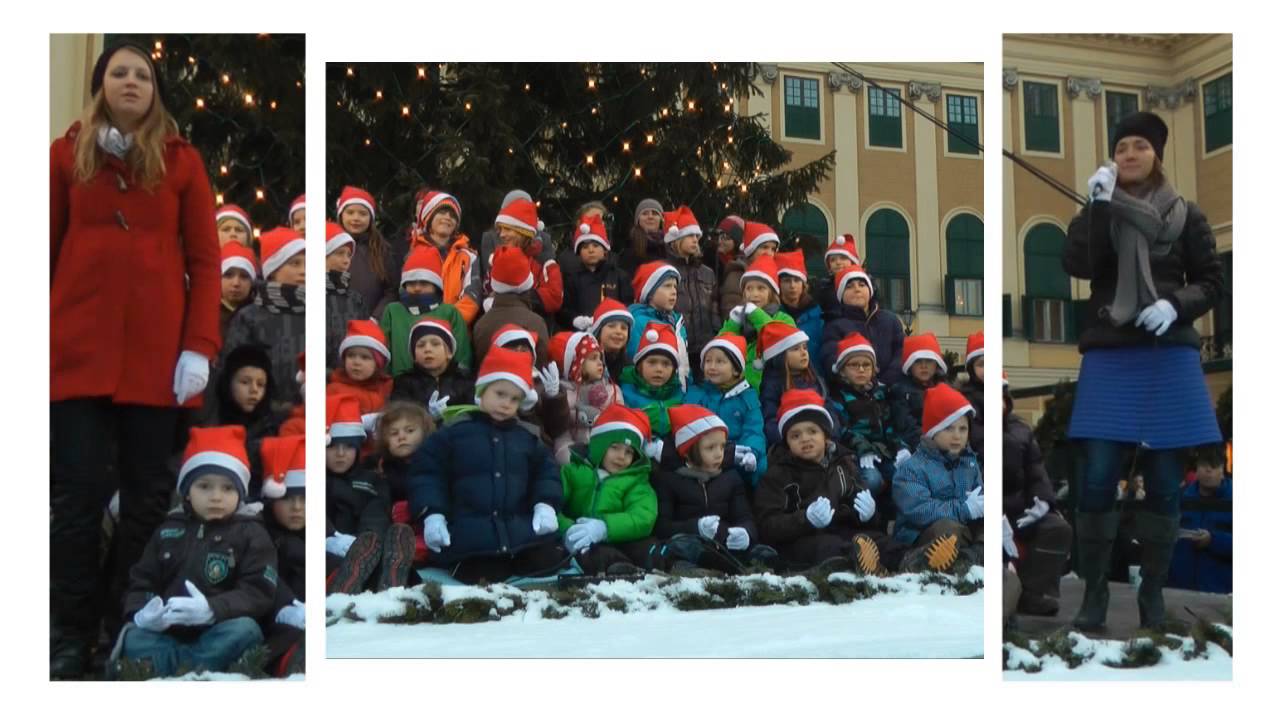 kinderhände Chor im Schloss Schönbrunn 2012