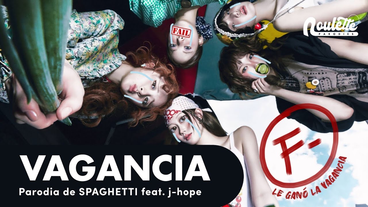 LE SSERAFIM - VAGANCIA (Parodia de SPAGHETTI feat. j-hope of BTS)