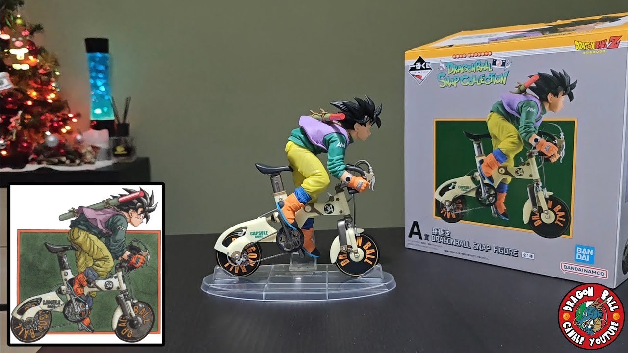 SON GOKU 🚴🏻‍♂️ Dragon Ball Snap Collection (Ichiban Kuji)