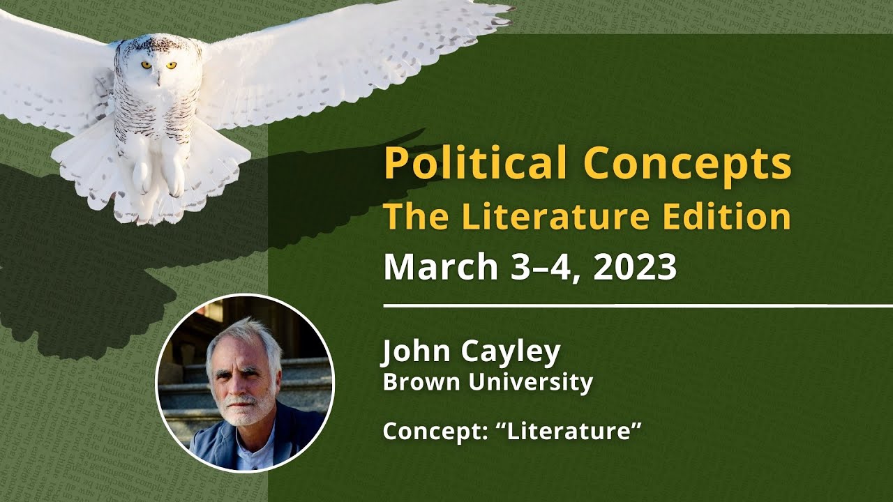 Political Concepts: Literature | John Cayley