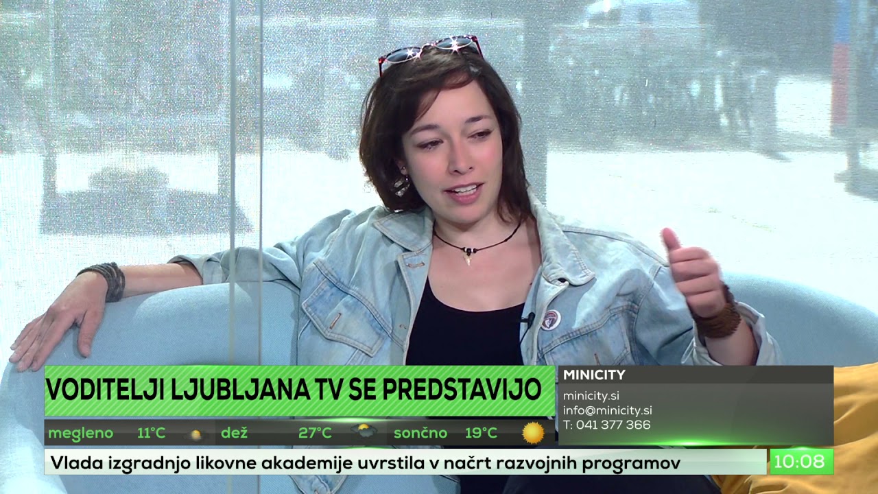 Voditelji se predstavijo (Pia Nikolič)