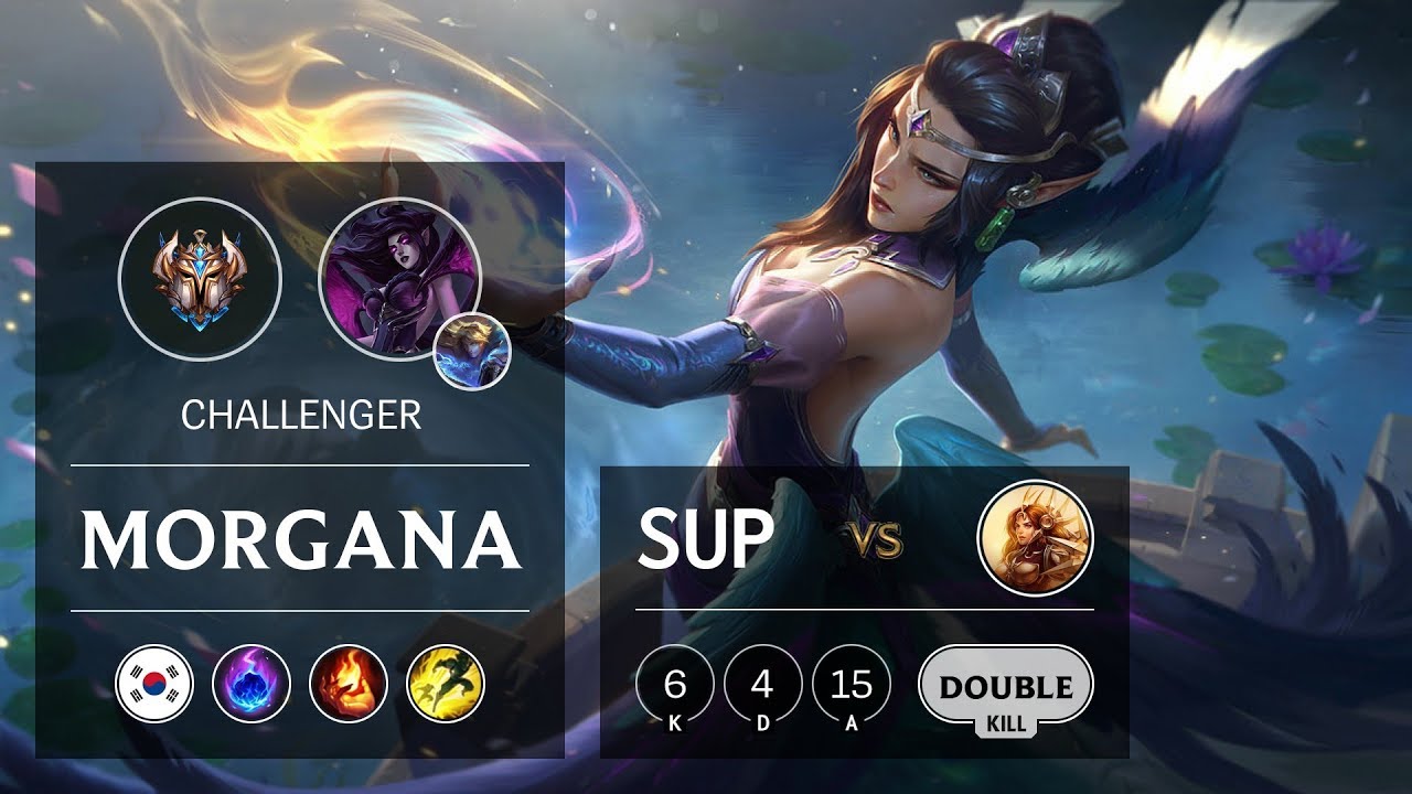 Morgana Support vs Leona - KR Challenger Patch 9.21