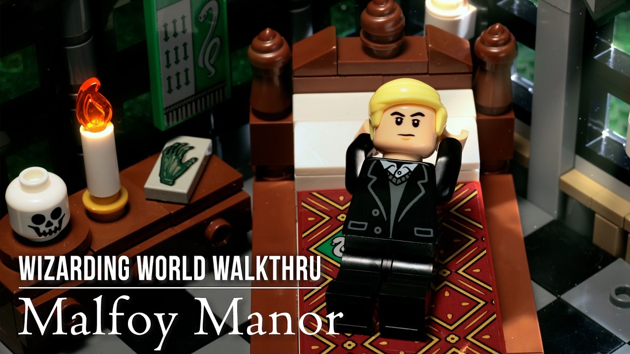 Malfoy Manor Wizarding Walkthrough | Harry Potter Magical Movie Moments