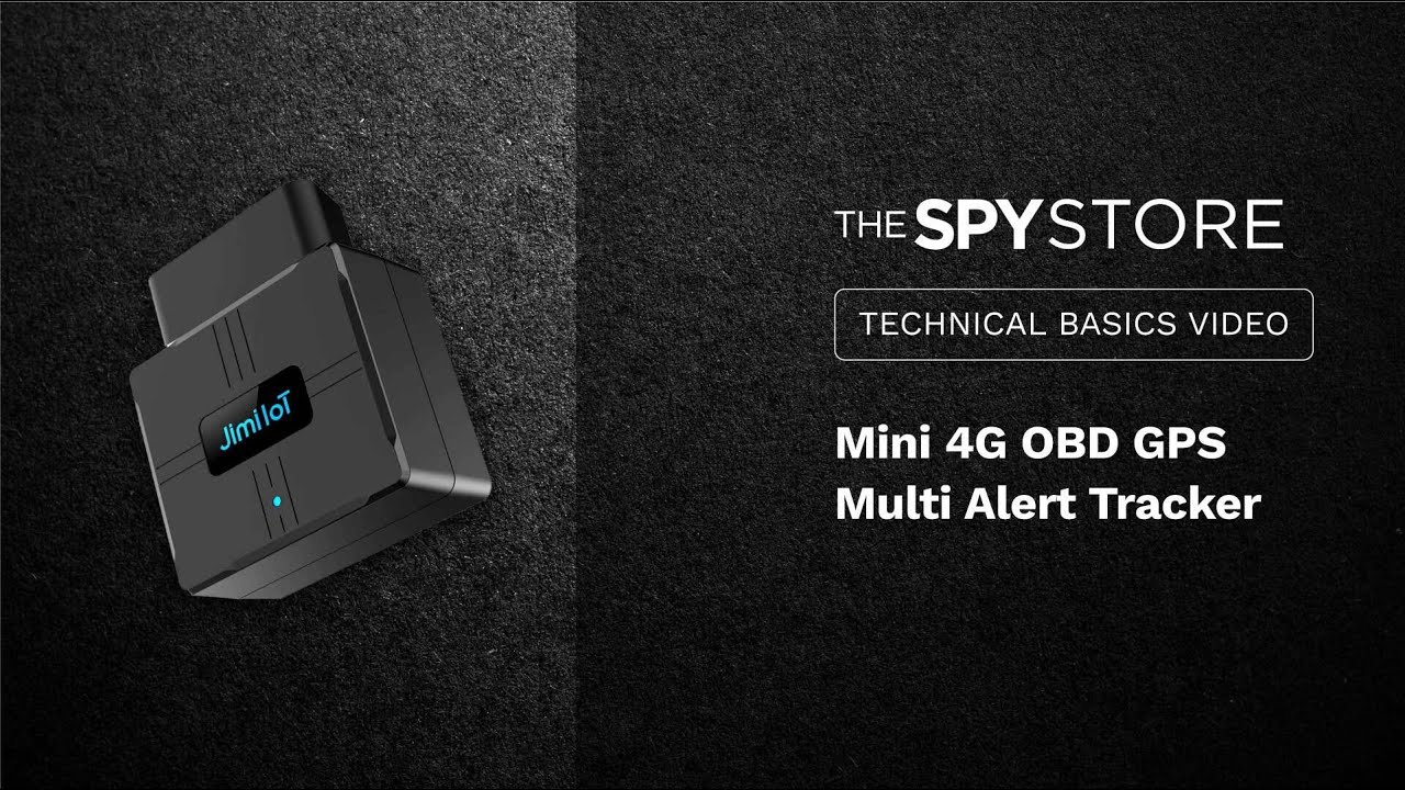 Technical Basics: The Mini 4G OBD GPS Multi Alert Tracker | The Spy Store