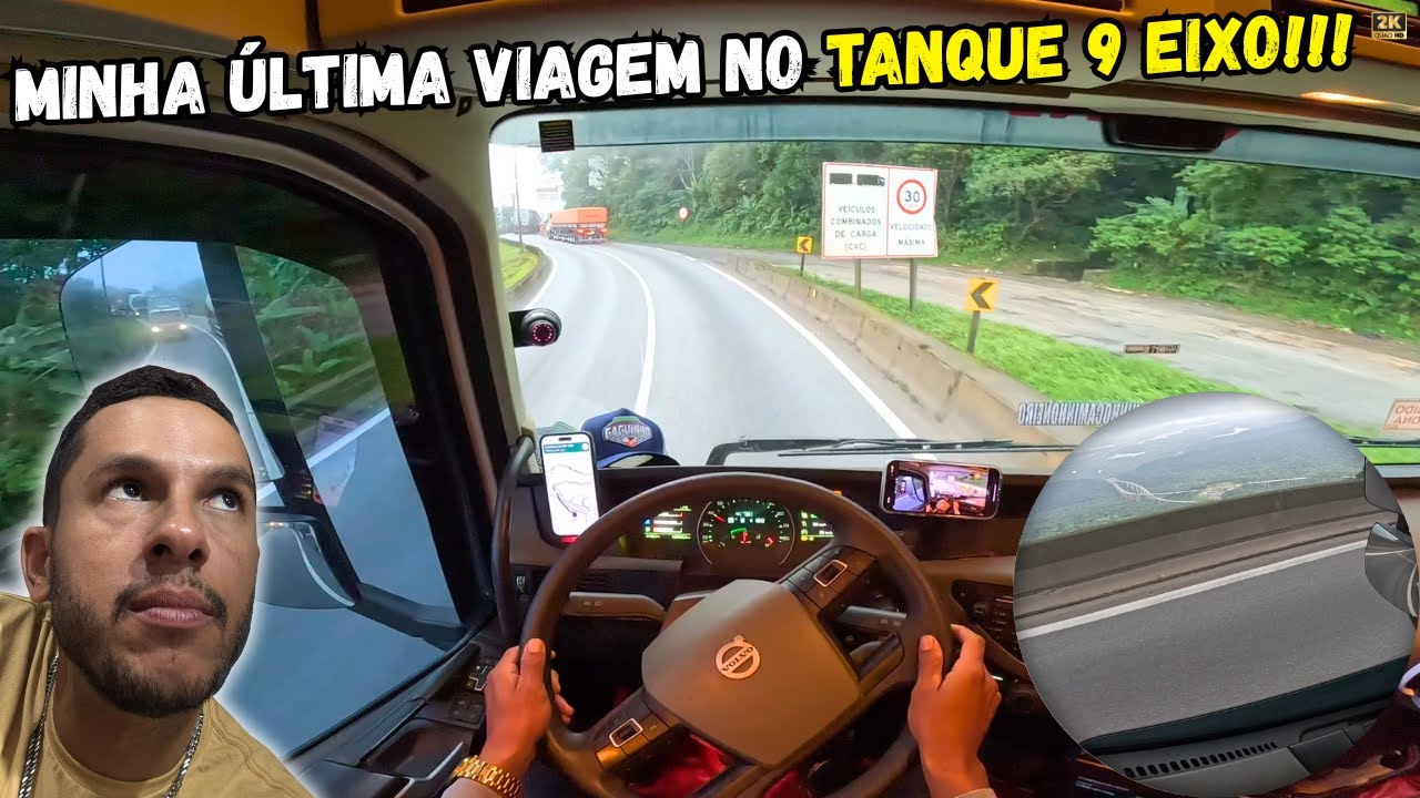 Minha Ultima Viagem no Tanque 9 Eixo, Fim de um Ciclo!!!