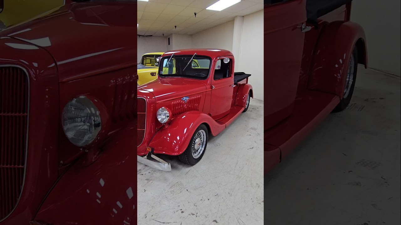 35 Ford Model 50 😎  #car #automobile #classic #truck #carevent #show #viralvideo #classiccars #fyp