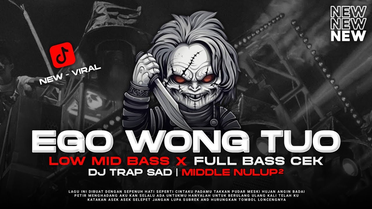 DJ TRAP SAD EGO WONG TUO BASS PANJANG LAGU SAD VIRAL TERBARU - RNH MUSIC OFFICIAL