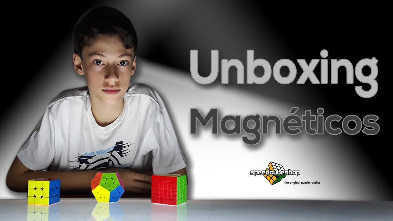 Unboxing Cubos Magnéticos #3 (3x3, 6x6 e Megaminx)