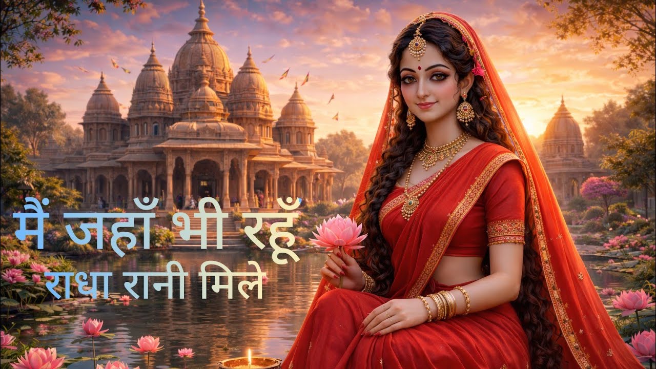 जप ले राधा राधा 🙏वृन्दावन के कण-कण में प्रेम की धारा ❤️  | राधा कृष्ण भजन 2026