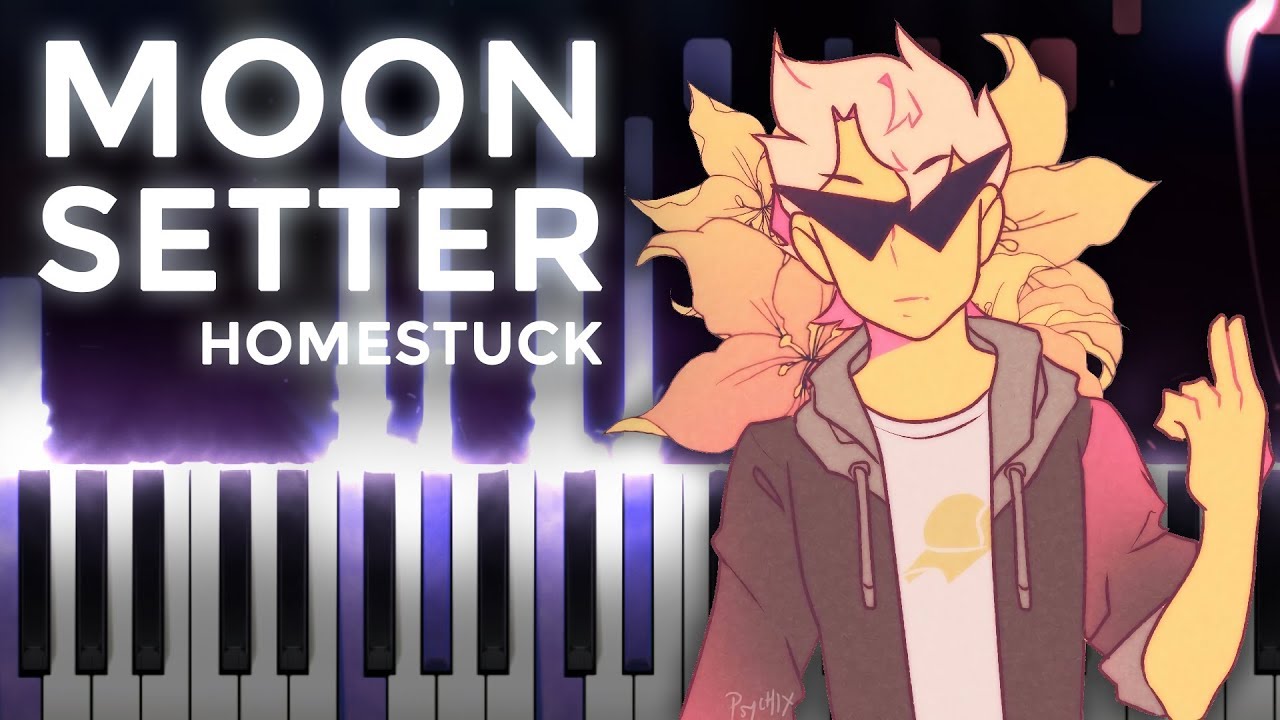 Homestuck · Moonsetter (Duet) | LyricWulf Piano Tutorial on Synthesia