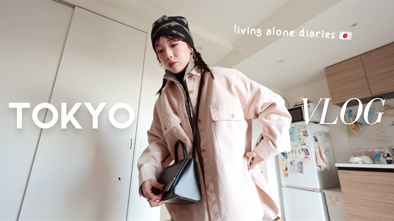 東京生活VLOG🇯🇵決定給自己放個假☁️超神秘咖啡廳🍮BLACKPINK演唱會🖤🩷｜Peachi in TOKYO #ep32