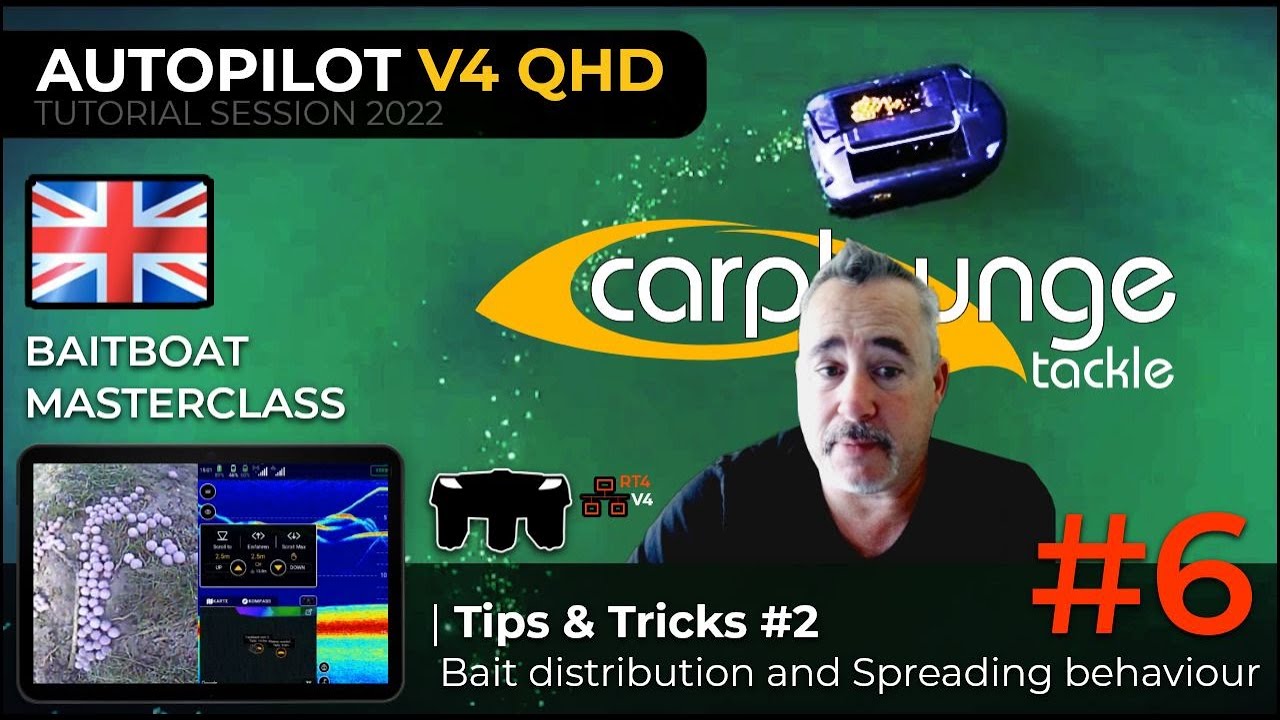 RT4 V4 APP / Tutorials '22 🇬🇧 | #6 Tips & Tricks 2 - Bait distribution / Spreading behaviour