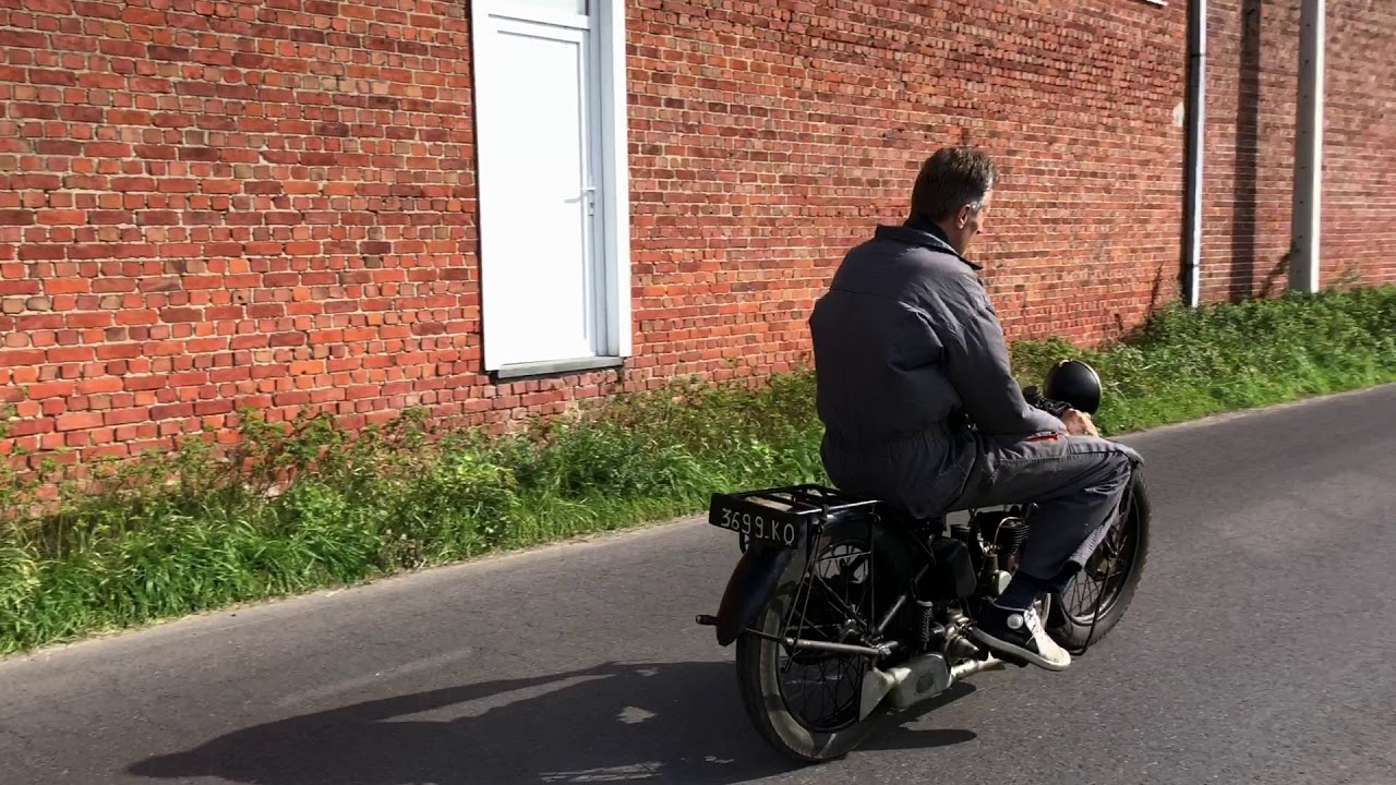 test of a 1929 terrot HST 350