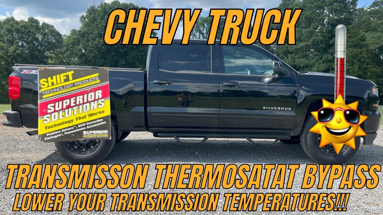 Обход термостата трансмиссии Chevy 6L80E