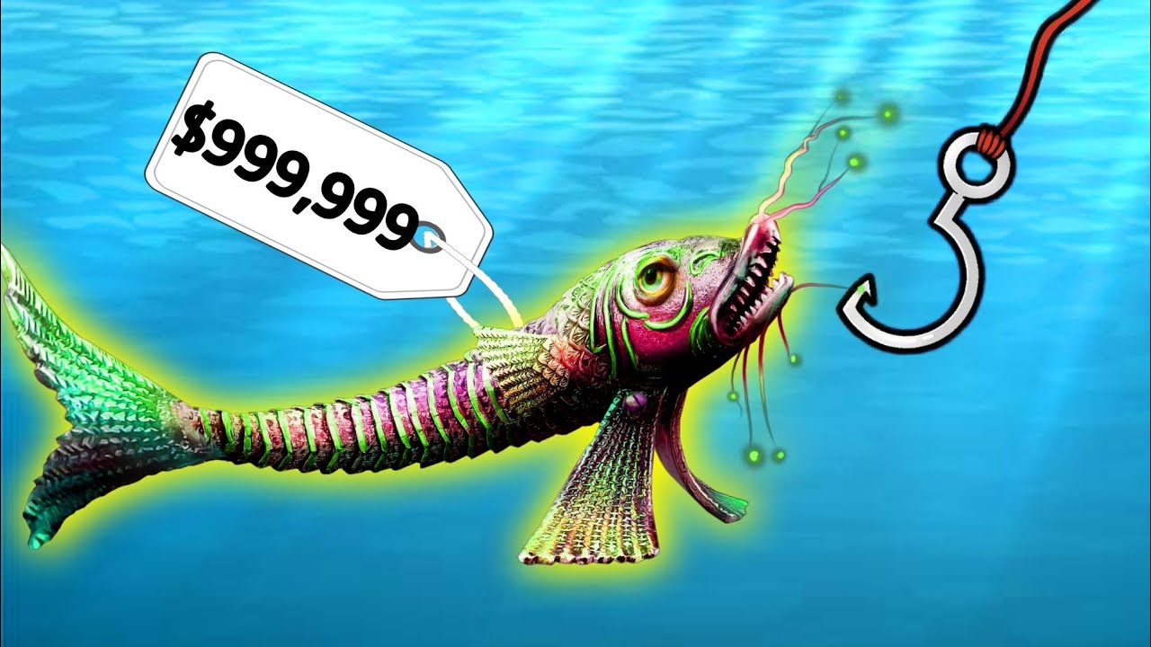 Catching The 999,999$ Rare Fish To Sell!