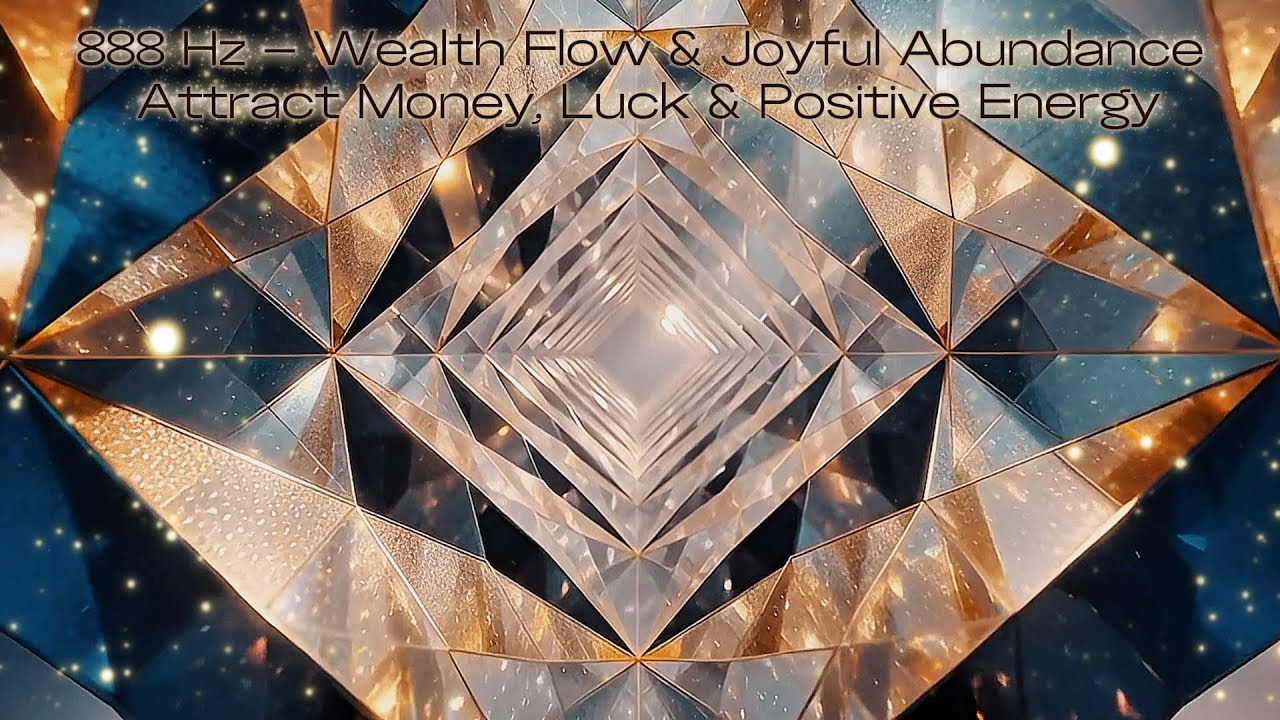 888 Hz – Wealth Flow & Joyful Abundance ✨ Attract Money, Luck & Positive Energy
