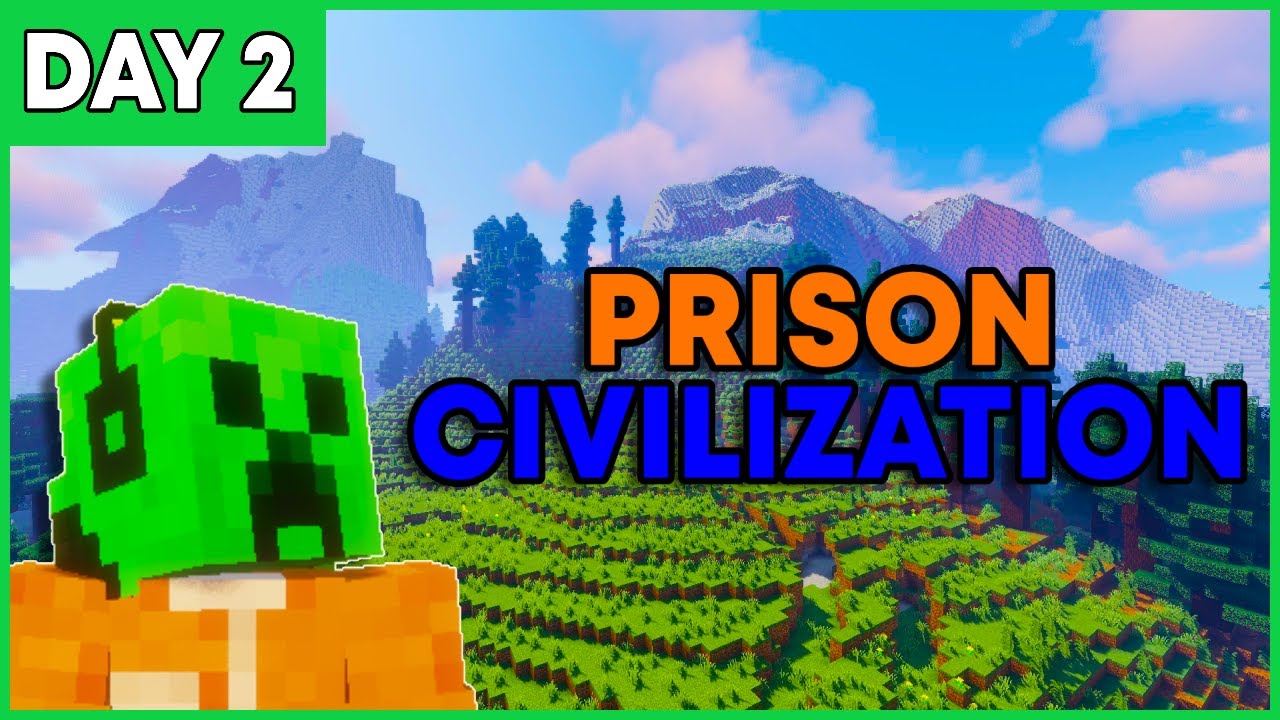 Cl1pz Prison Civilization Event  - The Woke Mafia | DAY 2 | Minecraft | (LIVE 🔴)