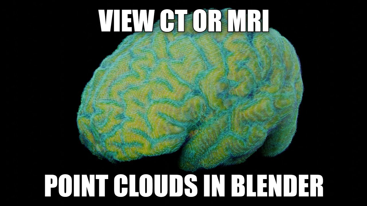 View Point Clouds in Blender
