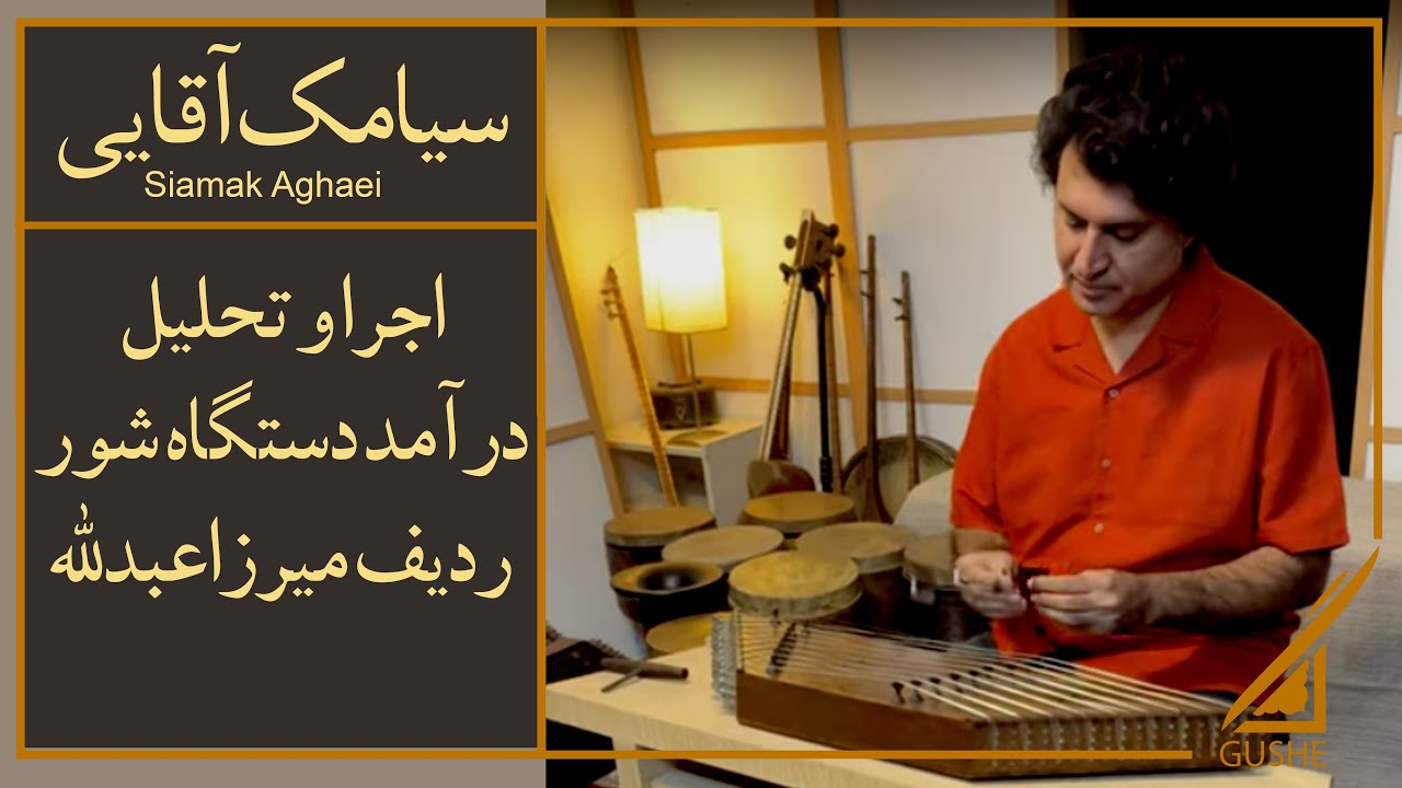 تحلیل درآمد اول دستگاه شور از ردیف میرزاعبدلله