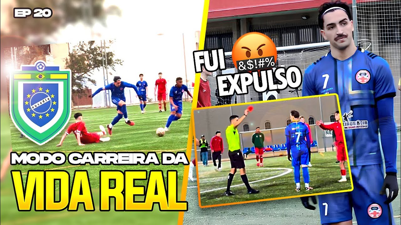 FUI EXPULSO NA MINHA VOLTA DE LESÃO! Modo Carreira - Ep 20