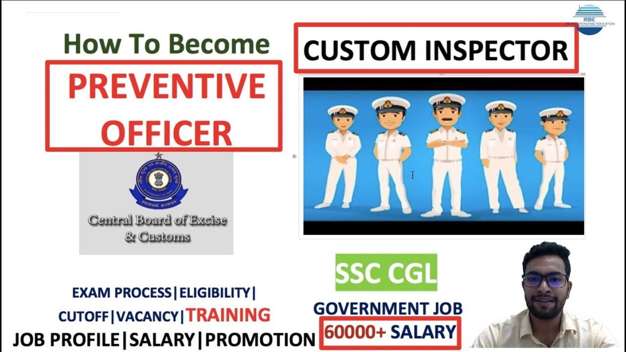 PREVENTIVE OFFICER JOB PROFILE | EXAM PROCESS |  SALARY | PROMOTION| SSC CGL