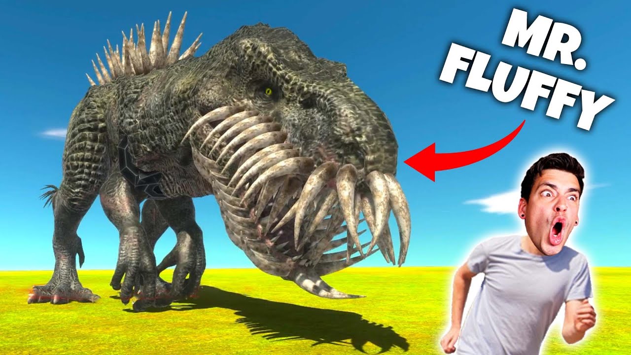 FIGHTING THE SCARIEST DINOSAUR! (Animal Revolt Battle Simulator)