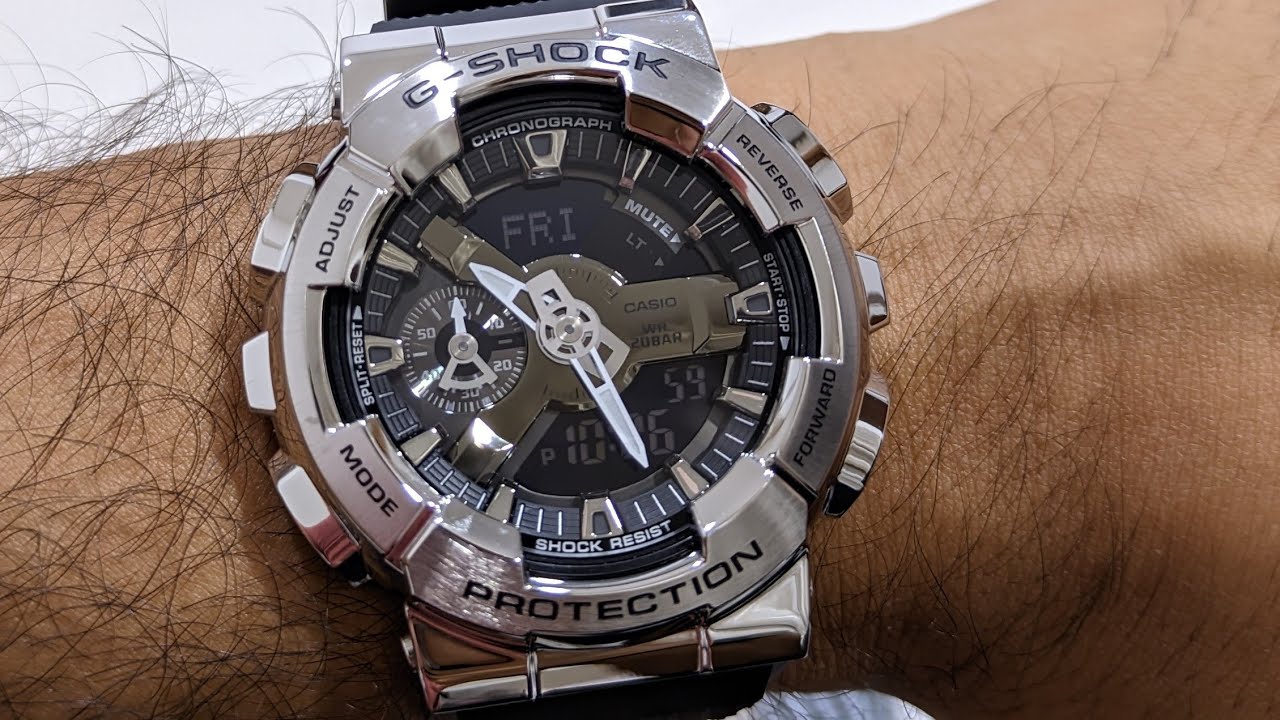 G-Shock G1051 | Review and Impression | GM-110-1ADR | Language - Hindi