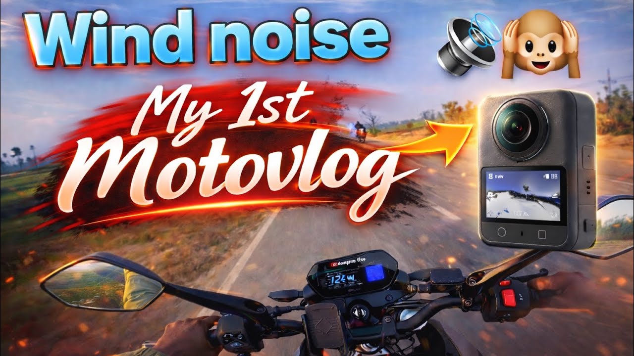 My 1st motovlog gone wrong 😅