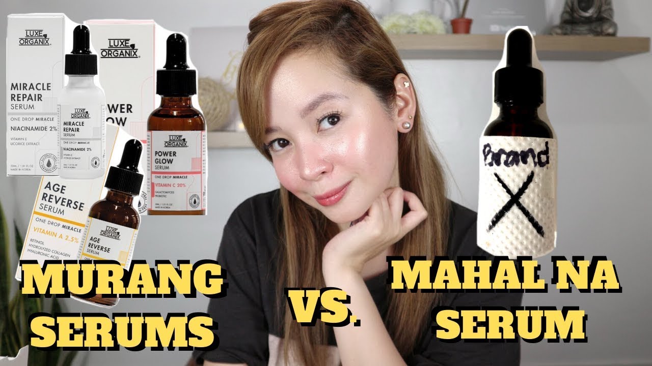 MURANG SERUMS Meron sa WATSONS (PampaKINIS PampaBATA, AntiPimples) Luxe Organix Serum
