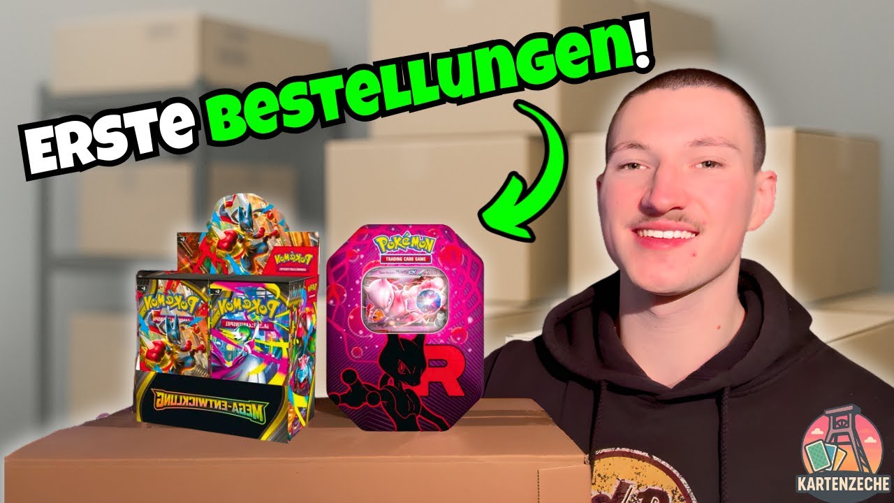 TCG-Shop Vlog 🚀 Ware, Bestellungen & Chaos beim Start | KartenZeche Shop Vlog💫